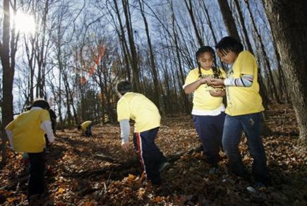Children at Spruce Run 